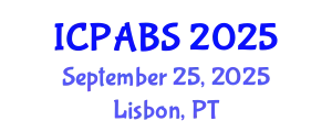 International Conference on Psychological and Behavioural Sciences (ICPABS) September 25, 2025 - Lisbon, Portugal