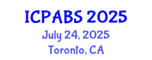 International Conference on Psychological and Behavioural Sciences (ICPABS) July 24, 2025 - Toronto, Canada