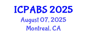 International Conference on Psychological and Behavioural Sciences (ICPABS) August 07, 2025 - Montreal, Canada