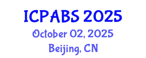 International Conference on Psychological and Behavioural Sciences (ICPABS) October 02, 2025 - Beijing, China