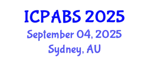 International Conference on Psychological and Behavioural Sciences (ICPABS) September 04, 2025 - Sydney, Australia