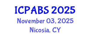 International Conference on Psychological and Behavioural Sciences (ICPABS) November 03, 2025 - Nicosia, Cyprus