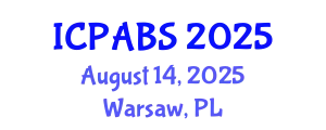 International Conference on Psychological and Behavioural Sciences (ICPABS) August 14, 2025 - Warsaw, Poland