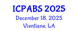 International Conference on Psychological and Behavioural Sciences (ICPABS) December 18, 2025 - Vientiane, Laos