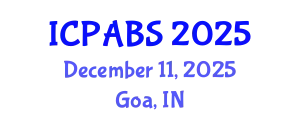 International Conference on Psychological and Behavioural Sciences (ICPABS) December 11, 2025 - Goa, India