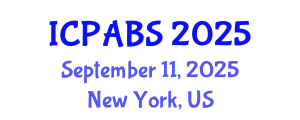 International Conference on Psychological and Behavioural Sciences (ICPABS) September 11, 2025 - New York, United States