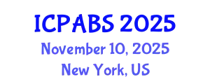 International Conference on Psychological and Behavioural Sciences (ICPABS) November 10, 2025 - New York, United States