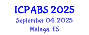 International Conference on Psychological and Behavioural Sciences (ICPABS) September 04, 2025 - Málaga, Spain