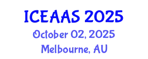 International Conference on Economic and Administrative Sciences (ICEAAS) October 02, 2025 - Melbourne, Australia