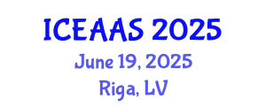 International Conference on Economic and Administrative Sciences (ICEAAS) June 19, 2025 - Riga, Latvia