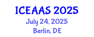 International Conference on Economic and Administrative Sciences (ICEAAS) July 24, 2025 - Berlin, Germany
