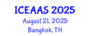 International Conference on Economic and Administrative Sciences (ICEAAS) August 21, 2025 - Bangkok, Thailand