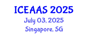 International Conference on Economic and Administrative Sciences (ICEAAS) July 03, 2025 - Singapore, Singapore