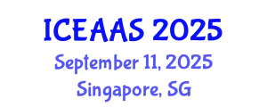 International Conference on Economic and Administrative Sciences (ICEAAS) September 11, 2025 - Singapore, Singapore