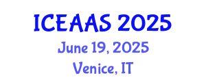 International Conference on Economic and Administrative Sciences (ICEAAS) June 19, 2025 - Venice, Italy