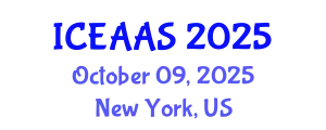 International Conference on Economic and Administrative Sciences (ICEAAS) October 09, 2025 - New York, United States