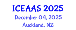 International Conference on Economic and Administrative Sciences (ICEAAS) December 04, 2025 - Auckland, New Zealand