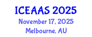 International Conference on Economic and Administrative Sciences (ICEAAS) November 17, 2025 - Melbourne, Australia