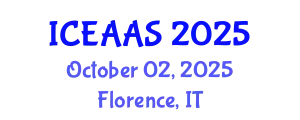 International Conference on Economic and Administrative Sciences (ICEAAS) October 02, 2025 - Florence, Italy