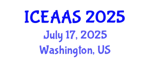 International Conference on Economic and Administrative Sciences (ICEAAS) July 17, 2025 - Washington, United States