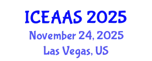International Conference on Economic and Administrative Sciences (ICEAAS) November 24, 2025 - Las Vegas, United States