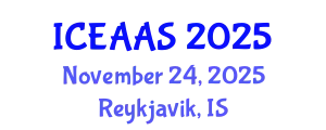 International Conference on Economic and Administrative Sciences (ICEAAS) November 24, 2025 - Reykjavik, Iceland