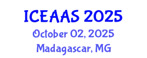 International Conference on Economic and Administrative Sciences (ICEAAS) October 02, 2025 - Madagascar, Madagascar