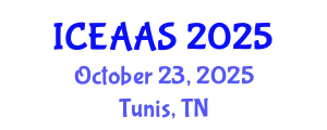 International Conference on Economic and Administrative Sciences (ICEAAS) October 23, 2025 - Tunis, Tunisia