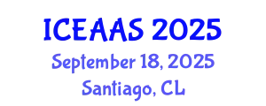 International Conference on Economic and Administrative Sciences (ICEAAS) September 18, 2025 - Santiago, Chile
