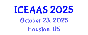 International Conference on Economic and Administrative Sciences (ICEAAS) October 23, 2025 - Houston, United States