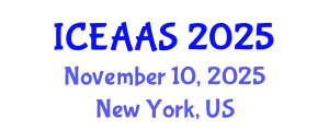 International Conference on Economic and Administrative Sciences (ICEAAS) November 10, 2025 - New York, United States