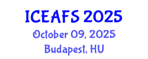 International Conference on Economic and Financial Sciences (ICEAFS) October 09, 2025 - Budapest, Hungary