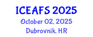 International Conference on Economic and Financial Sciences (ICEAFS) October 02, 2025 - Dubrovnik, Croatia