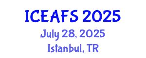 International Conference on Economic and Financial Sciences (ICEAFS) July 28, 2025 - Istanbul, Turkey