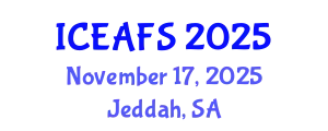 International Conference on Economic and Financial Sciences (ICEAFS) November 17, 2025 - Jeddah, Saudi Arabia