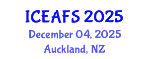 International Conference on Economic and Financial Sciences (ICEAFS) December 04, 2025 - Auckland, New Zealand