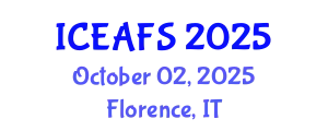 International Conference on Economic and Financial Sciences (ICEAFS) October 02, 2025 - Florence, Italy