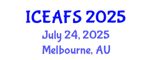 International Conference on Economic and Financial Sciences (ICEAFS) July 24, 2025 - Melbourne, Australia