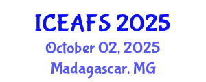 International Conference on Economic and Financial Sciences (ICEAFS) October 02, 2025 - Madagascar, Madagascar