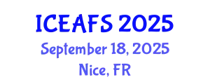 International Conference on Economic and Financial Sciences (ICEAFS) September 18, 2025 - Nice, France