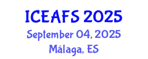 International Conference on Economic and Financial Sciences (ICEAFS) September 04, 2025 - Málaga, Spain