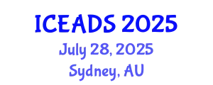 International Conference on Engineering and Design Sciences (ICEADS) July 28, 2025 - Sydney, Australia