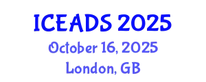 International Conference on Engineering and Design Sciences (ICEADS) October 16, 2025 - London, United Kingdom