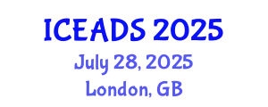 International Conference on Engineering and Design Sciences (ICEADS) July 28, 2025 - London, United Kingdom