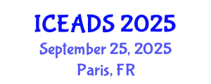 International Conference on Engineering and Design Sciences (ICEADS) September 25, 2025 - Paris, France