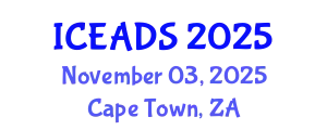 International Conference on Engineering and Design Sciences (ICEADS) November 03, 2025 - Cape Town, South Africa