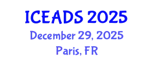 International Conference on Engineering and Design Sciences (ICEADS) December 29, 2025 - Paris, France