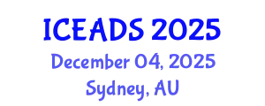International Conference on Engineering and Design Sciences (ICEADS) December 04, 2025 - Sydney, Australia
