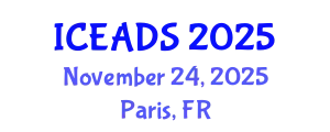 International Conference on Engineering and Design Sciences (ICEADS) November 24, 2025 - Paris, France