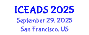 International Conference on Engineering and Design Sciences (ICEADS) September 29, 2025 - San Francisco, United States
